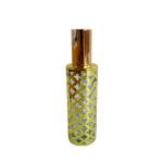 perfume spray bottle recycled glass bottles black blue red pink green cap