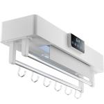 Smart UV Disinfection Dehumidification Hot Air Drying Towel Rack Waterproof