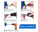 Drill Cleaning Brush Attachment Set, Drill Scrubber Brush Cleaning Brush kit for