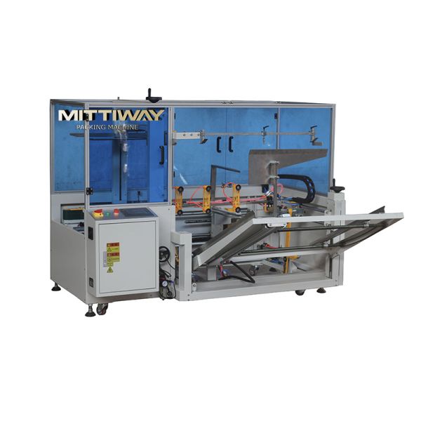 Electric Semi Automatic Case Erector Former Cardboard Box Folding Machine