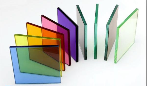 Colored Laminated Glass Sheets Flat / Curve Reflective Laminated Glass Panels