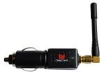 Mini Black GPS Signal Jammer , vehicle Cell Phone Gps Jammer 10m Range