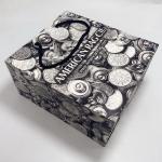 OEM Custom Printed Paper Gift Bags Gravure Pritning Convenient To Carry