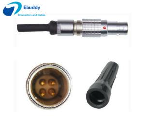 Wholesale Lemo 4 pin Connector FGG 0B 304 CLAD52Z with Panel mount socket EGG 0B 304 CLL from china suppliers