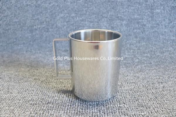 Home and hotel stainless steel office cups custom wholesale 400ml japanese style