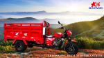 Motorized Cargo Tricycle with Luxury Carriage and Maximum Speed ≥70Km/h Tyre 5.0