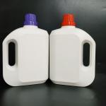 White 3000ml Empty Washing Up Liquid Bottles HDPE Detergent Containers