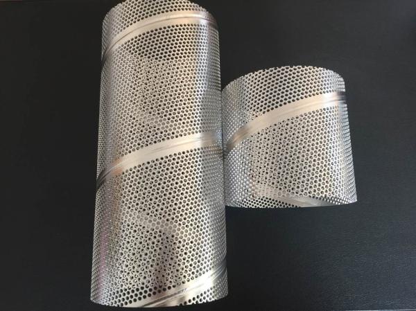 spiral welded 316 filter perforated tube pipe filter elements frames 304 metal