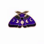 Apple Shape Hard Enamel Pin Badges Brass / Zinc Alloy / Iron Material