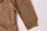Ladies Sports Coats And Jackets Clothing Taupe Zip Up Fleece Jacket