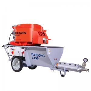 China Electric Mortar Mixing Spraying Machines Concrete Cement Plastering Sprayer on sale