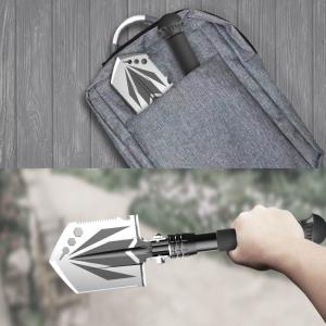 Wholesale 3Cr13 Military Multifunctional Outdoor Shovel 8in Head Hand Tools from china suppliers
