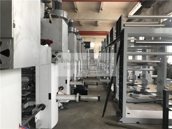 Multi Color Automatic Printing Machine Heat Transfer Plastic Film Rotogravure