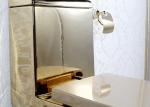 Water Saving Sanitary Gold Toilet Set Washdown Flushing 720x370x800mm