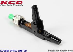 Wholesale Single Mode Fiber Optic Fast Connector FTTA FTTB FTTO Black For FTTH Drop Cable from china suppliers