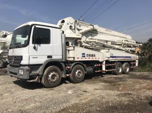 Wholesale Good Condition Concrete Trailer Pump Zoomlion 47m Used Pump Truck from china suppliers