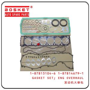 Wholesale Engine Overhaul Gasket Set For Isuzu 6HH1 FTR33 FRR 1-87813104-6 1-87814679-1 1878131046 1878146791 from china suppliers