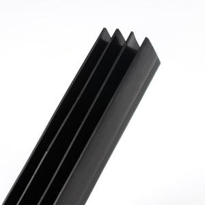 Wholesale Customized Flexible PVC Channel Extrusion Plastic Corner Extrusion from china suppliers