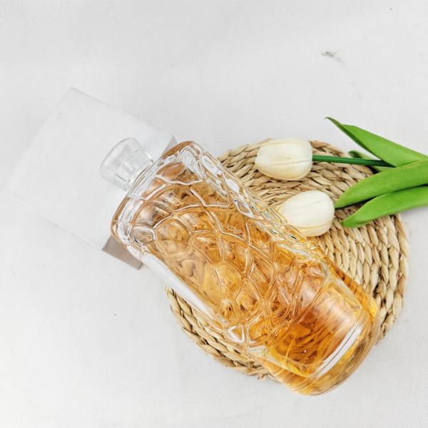 Fashion Shape Super Flint Brandy Spirits Empty White Liquor Glass Bottle Vodka