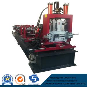 Wholesale Automatic C 60-300 Purlin Roll Forming Machine Steel Channel Making Equipment from china suppliers