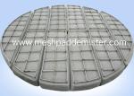 Size 2000 mm Round Mesh Pad Demister Made Of Duplex 2205 Steel