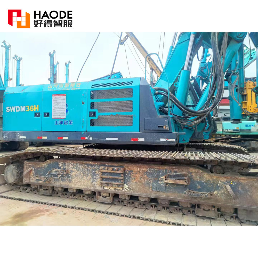 Used Haode Shanhe SWDM36E Geotechnical Hydraulic Rotary Drilling Rig for Construction