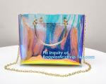 Waterproof transparent pvc shoulder bag beach tote bag, Stylish young outdoor