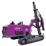 Crawler Hydraulic DTH Drilling Rig Rotary Borehole Depth 50m