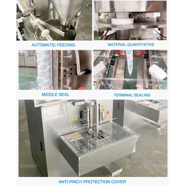 Electric Driven Full Automatic Granule Packaging Machine for Dried Fruit and Nuts