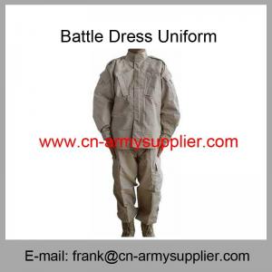 Wholesale Cheap China Military Desert Tan Khaki Police  Army Combat Uniform ACU