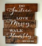 Shabby Chic Retro Wall Sign Sayings , Wood Decor Signs Silk Printing Technique