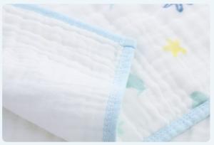 Wholesale Infants 40S Pure Cotton 4 Layer Gauze Fabric For Newborn Clothes anti static from china suppliers