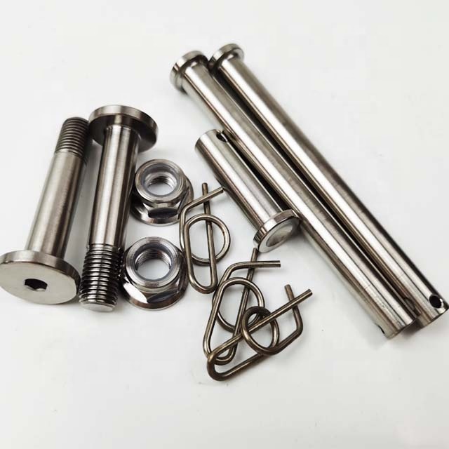 Universal Jacobs Ladder Titanium Bolt Nylon Insert Nut or Titanium Pin Set For Sprint Car Replace/Repair Universal Car Fitment