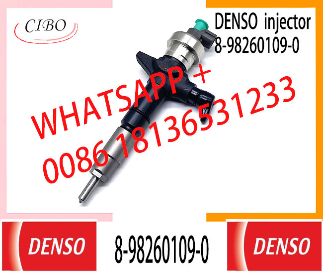 Common rail injector 295050-1900 8-98260109-0 diesel injector for Isuzu injector nozzle 295050-1900 8-98260109-0
