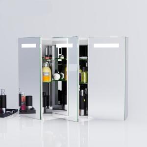 Wholesale Anti Fog LED Light Up Bathroom Mirror Cabinet IP44 / Led Bathroom Cabinet from china suppliers