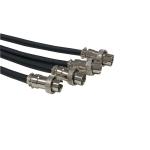 GX16 Welded Male Head Waterproof Power Connector With Wire 6 Core Metal Aviation