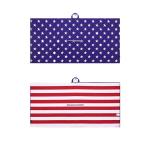 Custom Size Embroidered Golf Towel Pretty Design Solid Color