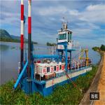 Portable 26 Inch 25m Lake Dredging Equipment Head Suction Dredger