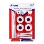 High Pressure Radiator Kits 13 In 1 Set 1/2" 3/4" Painted