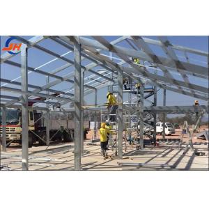 Wholesale Large Span Light Steel Frame Structure Building for Prefabricated Materials Warehouse from china suppliers