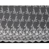 Buy cheap Ivory Mesh Based Embroidery Lace Fabric for Wedding Bridal Dress from wholesalers