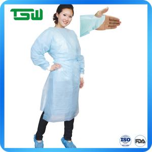 Wholesale 25gsm CPE Disposable Waterproof Aprons With Long Sleeves from china suppliers