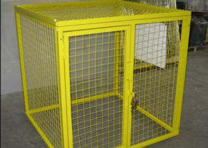 Wholesale Multi Colors Flammable Storage Cage , Gas Bottle Safety Cages Removable from china suppliers