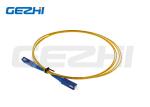 Simplex LSZH Fiber Optic Patch Cord SC / UPC To SC / UPC For LAN / CATV