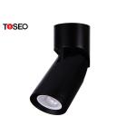 Black Surface Mounted Downlight Adjustable 90 Degree 10W Bathroom Ceiling