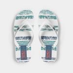 Quick Drying 46EU Open Toe Flip Flops Mens With Thick Sole