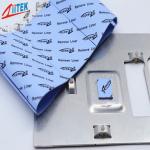 Rohs Compliant 1.2 W/Mk Cpu Thermal Pad For Heat Pipe Thermal
