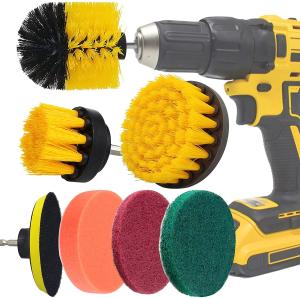 Wholesale 7pcs M14 Cordless Power Drill Brush Cleaning Attachment Interchangeable from china suppliers