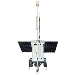 Wholesale Solar Panel Security Trailer Solar Power Trailer For Outdoor Monitoring from china suppliers