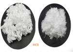 White HCS Hollow Conjugated Siliconized Polyester Fiber For Filling Sofa